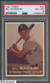 1957 Topps #24 Bill Mazeroski Pittsburgh Pirates RC Rookie PSA 8 NICELY CENTERED