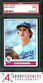 1979 TOPPS #318 BOB WELCH RC DODGERS PSA 9