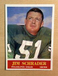 Jim Schrader 1964 Philadelphia Football Card #137, NM, Philadelphia Eagles 