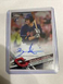 2017 Topps Chrome Rookie Auto #ra-bz Bradley Zimmer Rc Auto 