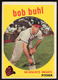 ⚾️ 1959 Topps Baseball BOB BUHL #347 MILWAUKEE BRAVES 