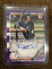 2019 Bowman Prospect Auto Purple /250 Pablo Olivares #PA-PO Auto