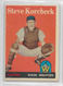 1958 Topps #403 STEVE KORCHECK RC Washington Senators EX-EXMINT *free shipping*