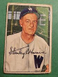 1952 Bowman Bucky Harris HOF #158 (SENATORS) low grade