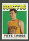 1971 TOPPS BASKETBALL  #33  PETE CROSS  RC  NM/MT+  SEATTLE SUPERSONICS  VINTAGE