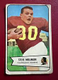 Steve Meilinger RC 1954 Bowman Vintage Low Grade Football Card #110 Combine Ship