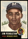 1953 Topps #185 Jim Pendleton RC Milwaukee Braves EX-EXMINT SET BREAK!