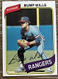 1980 Topps - #473 Bump Wills