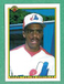 1990 Bowman Baseball - Delino DeShields #119 Expos Rookie