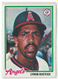 1978 Topps Baseball #655 Lyman Bostock California Angels