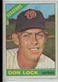 1966 Topps Don Lock-Great Centering Washington Senators #165