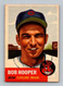 1953 Topps #84 Bob Hooper EX-EXMT Cleveland Indians Baseball Card