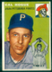 1954 TOPPS #134 CAL HOGUE EX