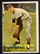 1957 Topps Baseball Card Bobby Gene Smith Outfield #384 CF