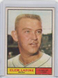 MR: 1961 Topps Baseball Card #22 Clem Labine Pittsburgh Pirates - Ex-ExMt