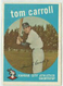 1959 Topps Baseball #513 Tom Carroll, Athletics HI#