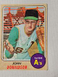 1968 Topps #244 John Donaldson Oakland A's VG+ Actual card is scanned.