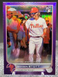 2022 Topps Chrome Update Series - Purple Refractor #USC154 Bryson Stott (RC)