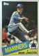 Mark Langston 1985 Topps Seattle Mariners baseball card (#625)