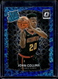 2017-18 Donruss Optic John Collins Blue Velocity Prizm Rated Rookie #182 Hawks