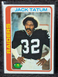 1978 Topps #28 Jack Tatum Football Card Oakland Raiders EX