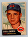 1953 Topps #47 Bubba Church LOW GRADE (read) Cincinnati Reds Baseball Card