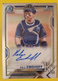 2021 Bowman Chrome Prospect Autograph #CPAKE Kale Emshoff - Kansas City Royals