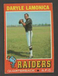 1971 Topps Football #70 Daryle LaMonica Raiders