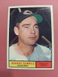 1961 Topps #155 Johnny Temple Cleveland Indians