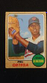 1968 Topps Baseball card #595 Phil Ortega  ( VERY GOOD CONDITION)