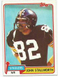 1981 Topps Football Card #476 John Stallworth / Pittsburgh Steelers