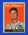 1958 Topps Set-Break #356 Bob Malkmus EX-EXMINT *GMCARDS*