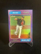 2023 Topps Heritage #358 Sandy Alcantara Chrome Purple Refractor