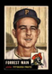 1953 Topps Set-Break #198 Forrest Main VG-VGEX *GMCARDS*