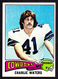 1975 TOPPS #59 CHARLIE WATERS COWBOYS ROOKIE