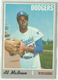 1970 Topps Baseball #641 Al McBean, Dodgers HI#