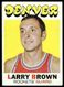 1971-72 Topps Larry Brown Rookie Denver Rockets #152 C06