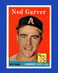 1958 Topps Set-Break #292 Ned Garver NM-MT OR BETTER *GMCARDS*