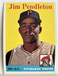 1958 Topps - #104 Jim Pendleton