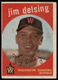 1959 Topps Jim Delsing #386 Gd-Vg