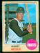 1968 TOPPS #175 MAURY WILLS VGEX