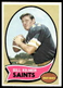 1970 Topps #166 Bill Kilmer New Orleans Saints EX-EXMINT+ SET BREAK!