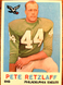 1959 Topps NFL  #88 PETE RETZLAFF  Philadelphia Eagles  football card EX+