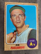 JIM PAGLIARONI 1968 TOPPS #586, OAKLAND A'S