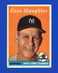 1958 Topps Set-Break #142 Enos Slaughter VG-VGEX *GMCARDS*