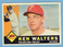 KEN WALTERS 1960 TOPPS CARD #511 CLEAN BACK NO CREASES HI# EX/MT PHILLIES