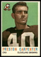 1959 Topps #18 Preston Carpenter Cleveland Browns NR-MINT SET BREAK!