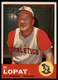 1963 Topps Ed Lopat #23 ExMint-NrMint