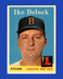 1958 Topps Set-Break #328 Ike Delock EX-EXMINT *GMCARDS*