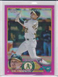 2023 Topps Chrome Cal Stevenson Pink Refractor Rookie (RC )#199 Oakland A's